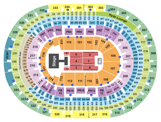 Crypto.com Arena Seating Chart: Karan Aujla