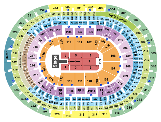 Crypto.com Arena Seating Chart: Kid Cudi