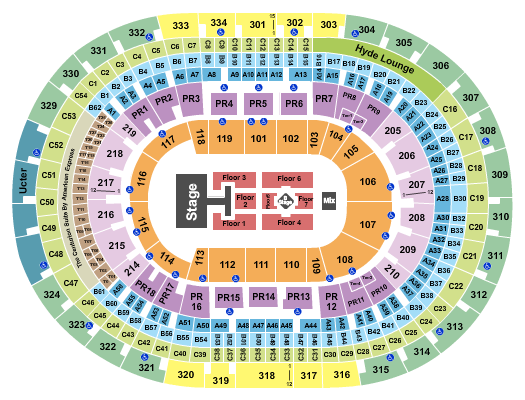 Crypto.com Arena Seating Chart: Kylie Minogue