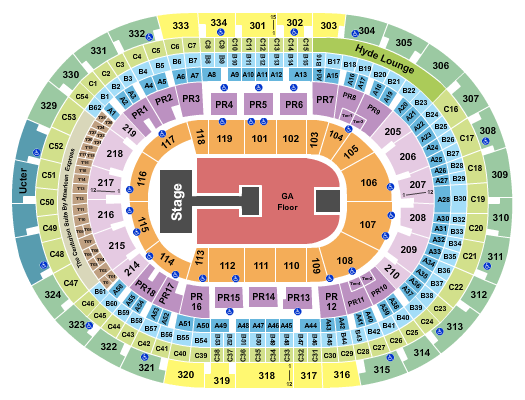 Crypto.com Arena Seating Chart: NCT 127