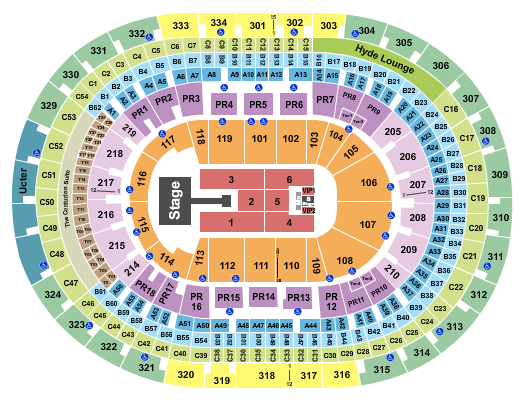 Crypto.com Arena Seating Chart: Summer Walker