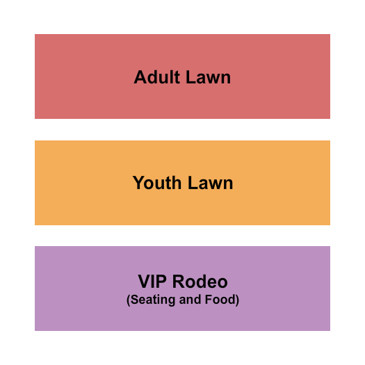 Culpeper Agricultural Enterprises Inc Seating Chart: Rodeo