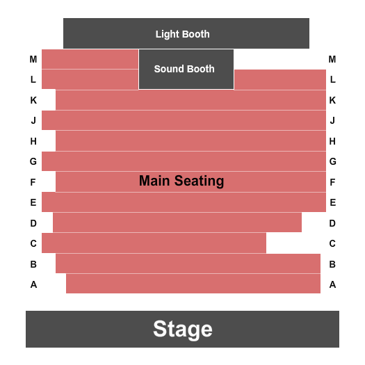 Cultural Park Theatre Seating Chart: Endstage