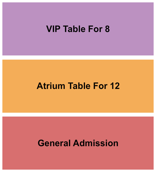 Culture DC Seating Chart: GA/Tables 2