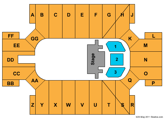 Cumberland County Civic Center Seating Chart