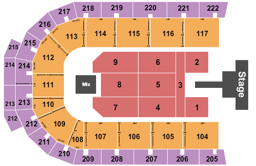 Cure Insurance Arena Seating Chart: Atif Aslam