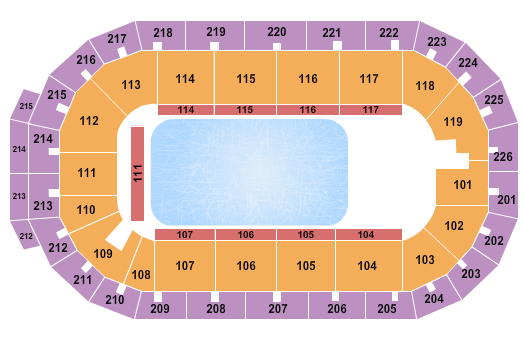 Cure Insurance Arena Seating Chart: Disney On Ice 3