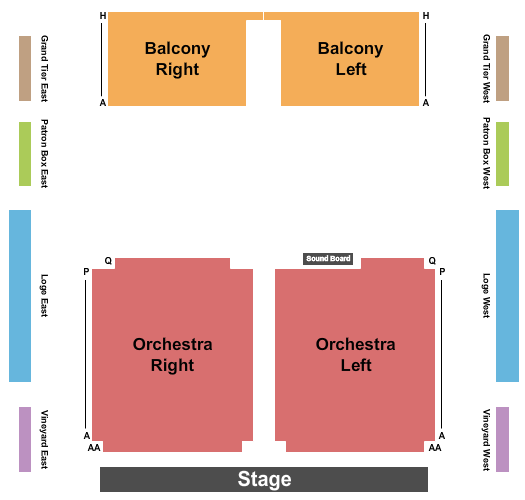 Cypress Creek Face At Spring Creek Plaza Seating Chart: End Stage 2