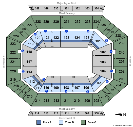 Dcu Center Seating Chart Disney On Ice