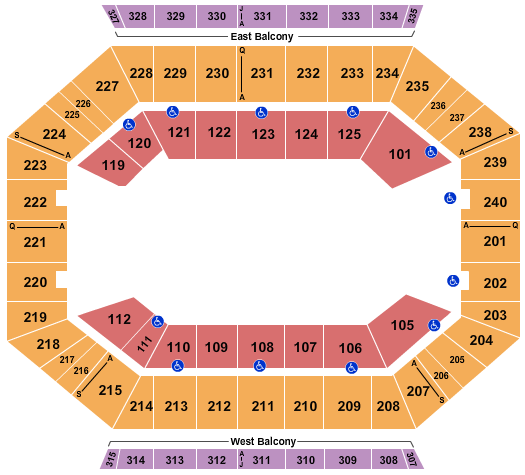 DCU Center Seating Chart: Monster Trucks