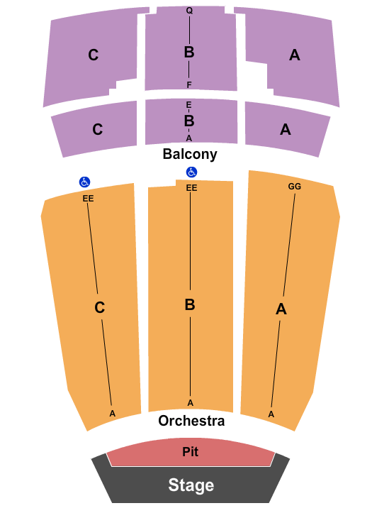 Symphony Hall At DECC Seating Chart