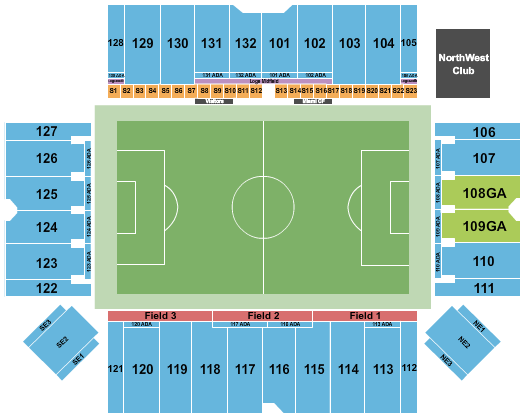 Chase Stadium Seating Chart