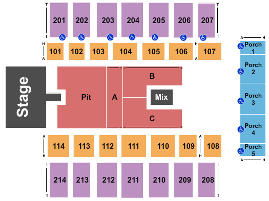 Dacotah Bank Center Seating Chart: Ian Munsick
