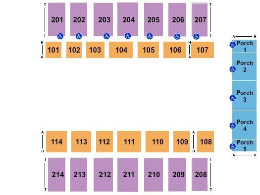 Dacotah Bank Center Seating Chart: Monster Trucks