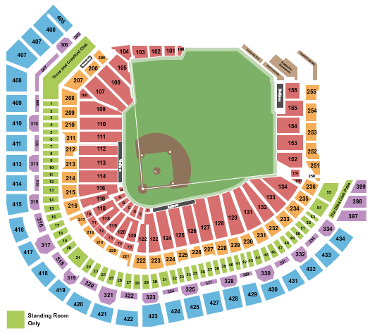 Daikin Park Seating Chart: Baseball