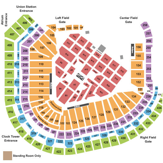 Daikin Park Seating Chart: WWE