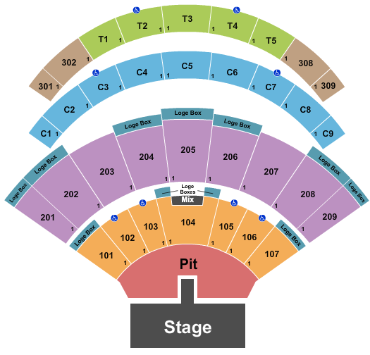 Daily's Place Amphitheater Seating Chart: Walker Hayes