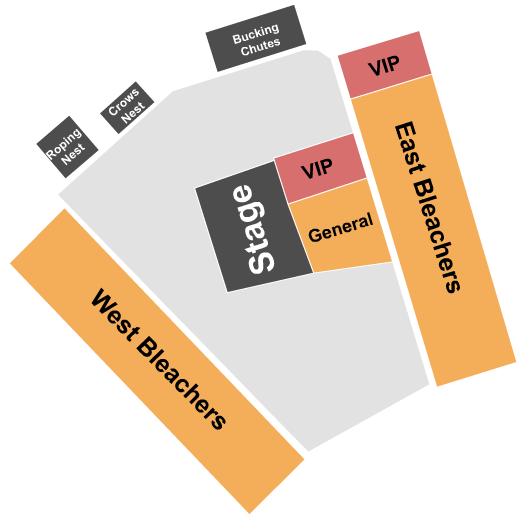 Dale Pahlke Arena Seating Chart: Endstage GA/VIP