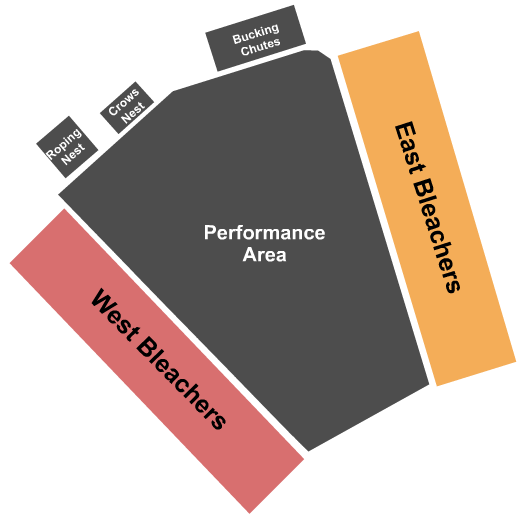 Dale Pahlke Arena Seating Chart: Rodeo