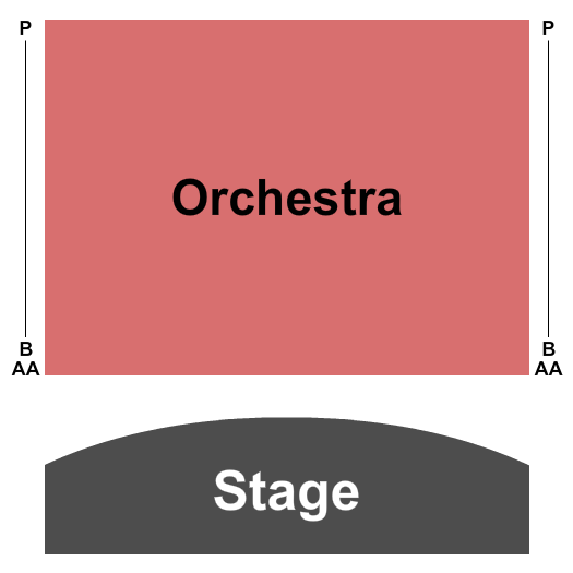 Daryl Roth Theatre Seating Chart: Endstage 5