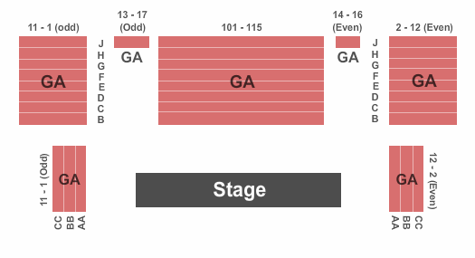 Daryl Roth Theatre Seating Chart