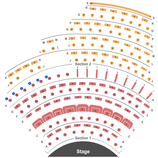 David Copperfield Theater at MGM Grand Seating Chart: Endstage 2