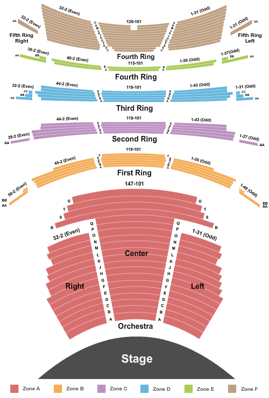 Ballet Arizona Seating Chart