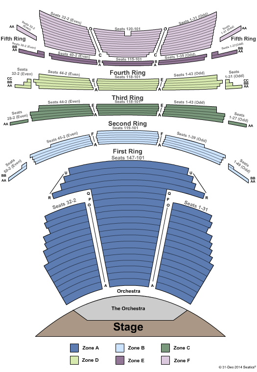 Nyc Ballet Seating Chart