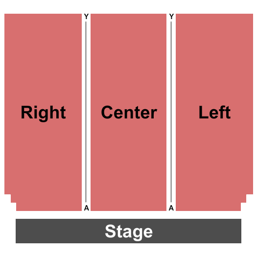 Davis Concert Hall Seating Chart: Endstage