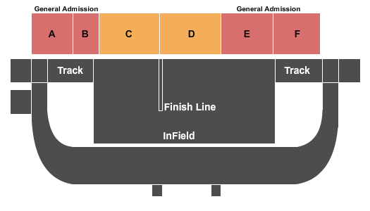 Dawson Creek Exhibition Fairgrounds Seating Chart: Stampede