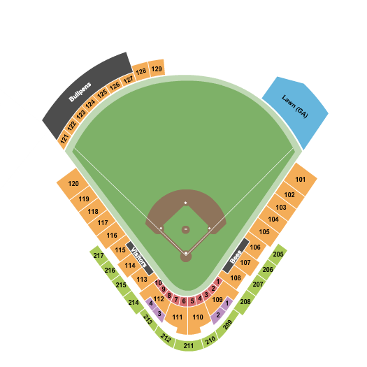 Daybreak Field At America First Square Seating Chart: Baseball