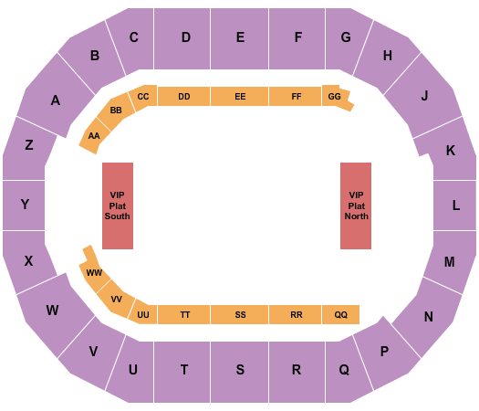 Days of 47 Arena at Utah State Fair Park Seating Chart: Rodeo