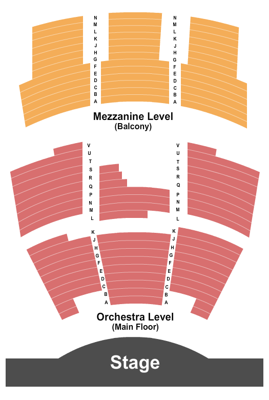 Decker Auditorium at Iowa Central Center For Performing Arts Seating Chart: Endstage
