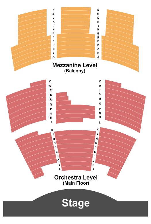 Decker Auditorium at Iowa Central Center For Performing Arts Seating Chart: Endstage