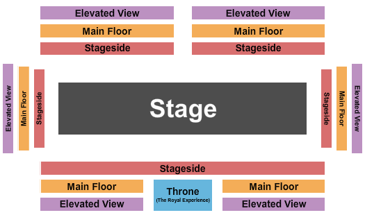 Deep Ellum Art Co. Seating Chart: Drunk Shakespeare