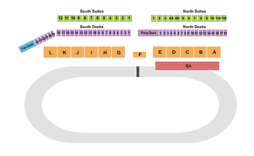 Deer Creek Speedway Seating Chart: Racing