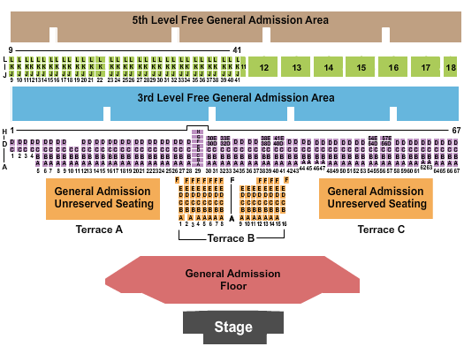Del Mar Fairgrounds Seating Chart
