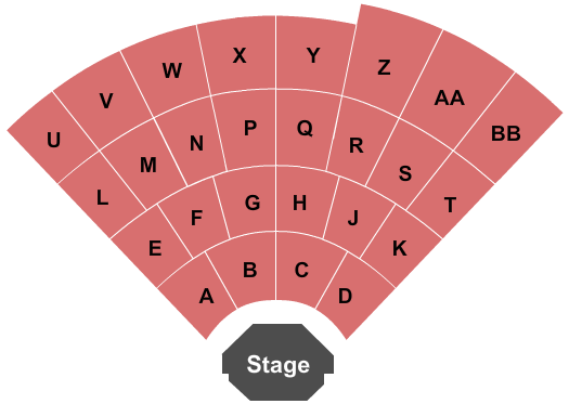 Dell Music Center Seating Chart
