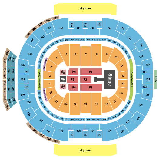 Delta Center Seating Chart: Jonas Brother