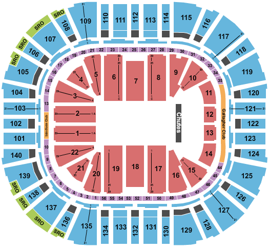 Delta Center Seating Chart: Rodeo