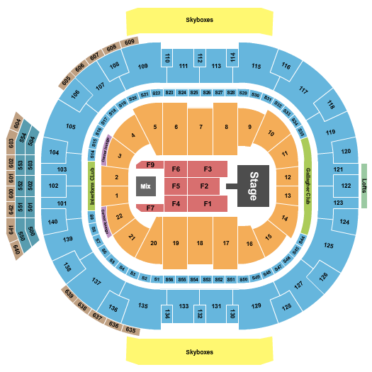 Delta Center Seating Chart: Smashing Pumpkins