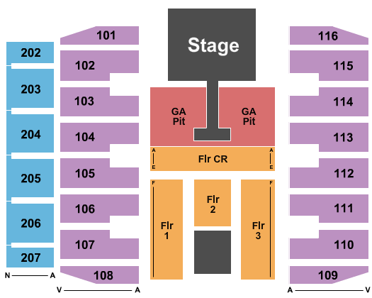 Deltaplex Arena Seating Chart