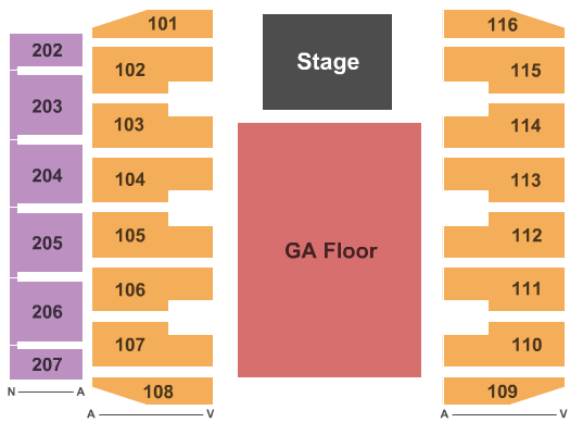 Deltaplex Arena Map