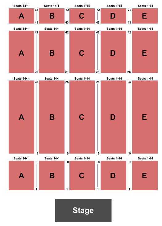 The Dena'ina Civic & Convention Center Seating Chart