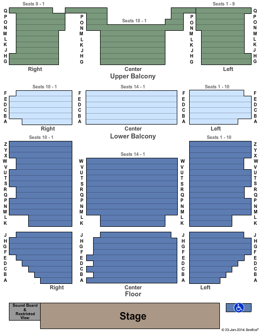 Dennison Theater Missoula Seating Chart