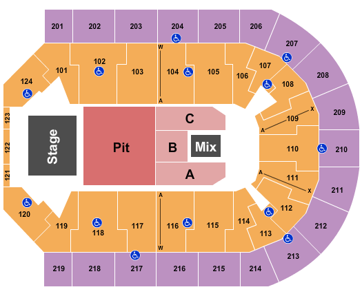 Pinnacle Bank Arena Seating Chart Tool