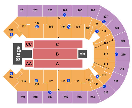 Denny Sanford Premier Center Seating Chart: Matt Rife
