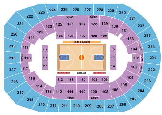 Denver Coliseum Seating Chart: Basketball - Globetrotters