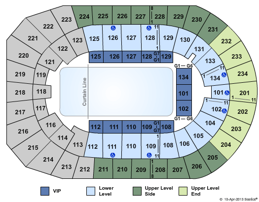 National Western Rodeo Seating Chart