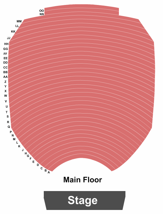 Des Moines Civic Center Seating Chart: Endstage 2